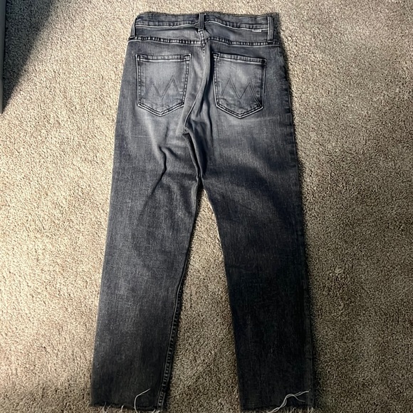 mother the tomcat ankle fray jeans - Picture 3 of 10